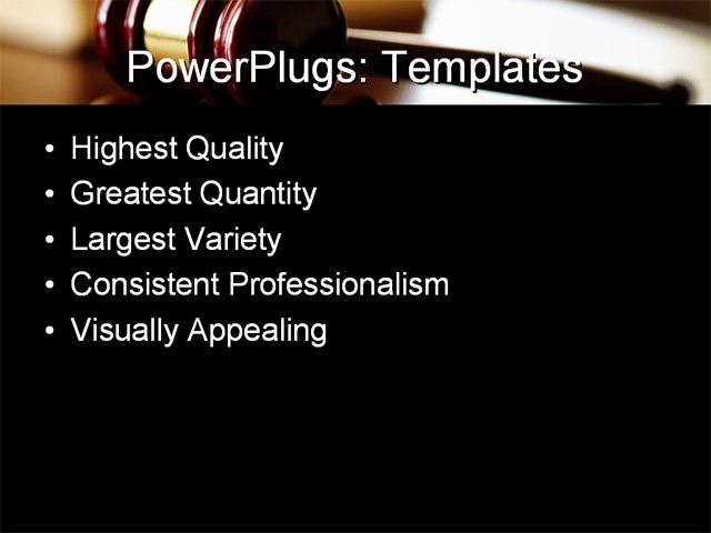 PPT Template - law, government, history - Text Slide