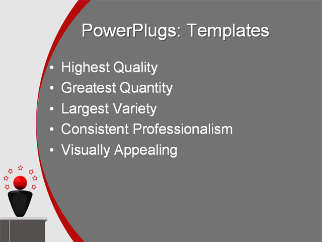 PPT Template - concept, growth, organization - Text Slide