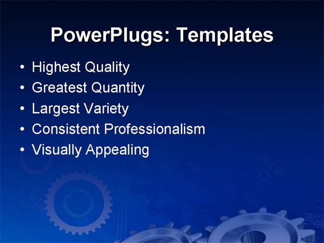 PPT Template - manufacturing, industrial, business - Text Slide