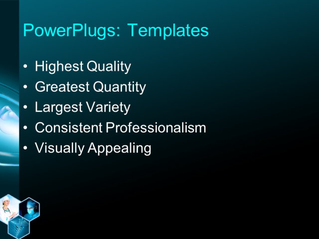 PPT Template - medical, health, science - Text Slide