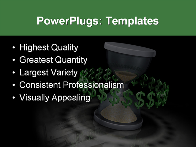 PPT Template - bank, business, cash - Text Slide