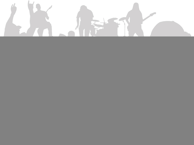 PPT Template - music, concert, hard core - Text Slide