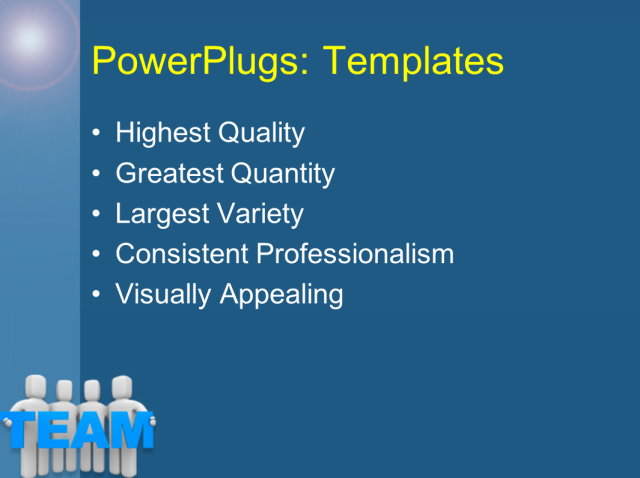 PPT Template - business, people, communication - Text Slide