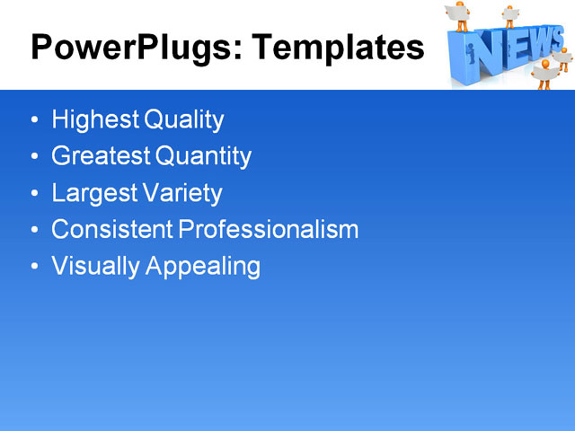 PPT Template - abstract, blank, cgi - Text Slide