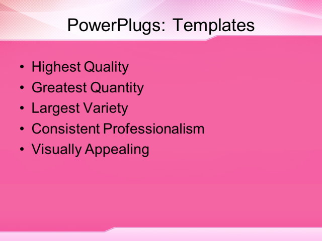 PPT Template - abstract, art, generic - Text Slide