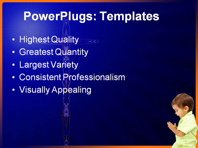 PPT Template - catholic, children, christian - Text Slide