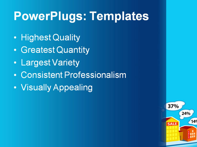 PPT Template - real estate, architecture, bar - Text Slide