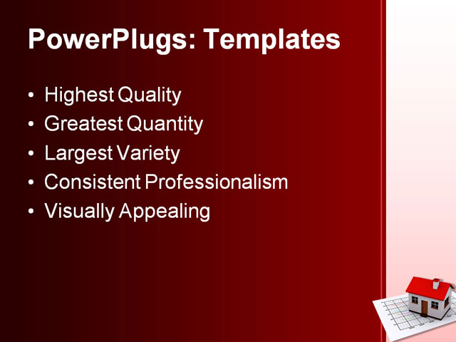 PPT Template - real estate market, analysis, apartment - Text Slide