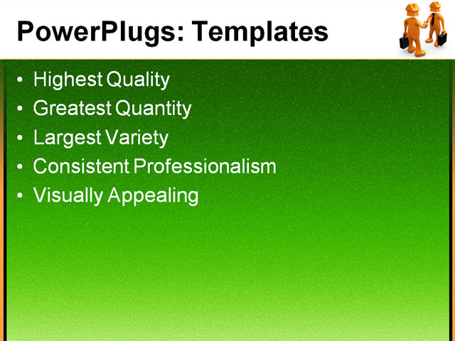 PPT Template - abstract, agreement, business - Text Slide