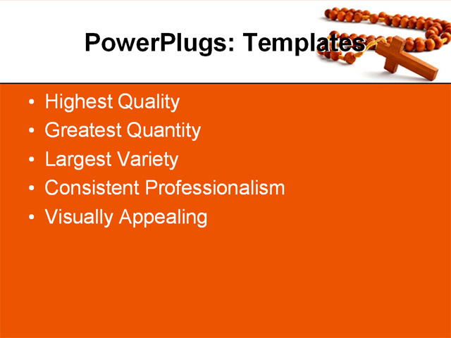 PPT Template - religion, history, faith - Text Slide