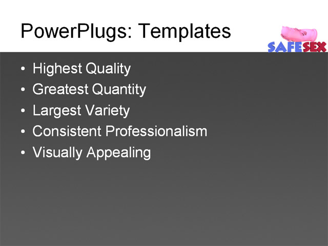 PPT Template - services, business, marketing - Text Slide