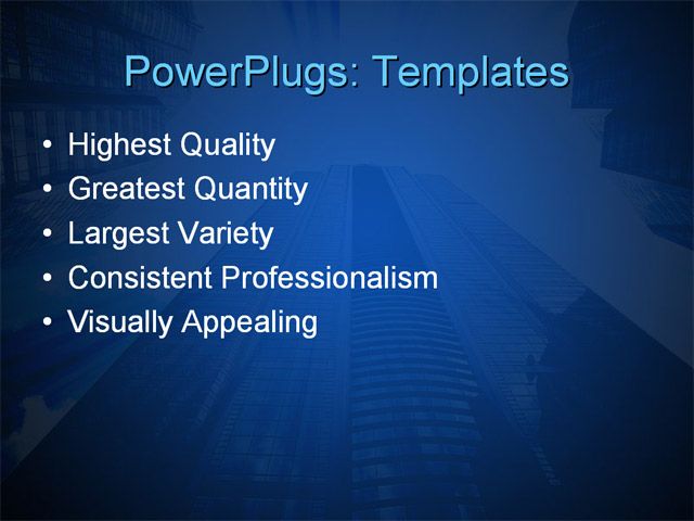 PPT Template - real estate, architecture, business - Text Slide
