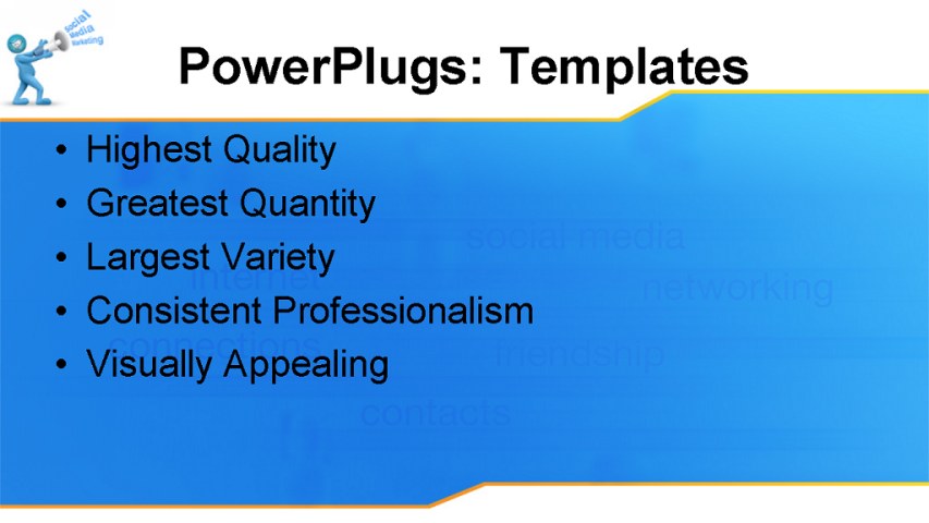 PPT Template - advertising/marketing/pr, business, communication - Text Slide