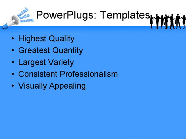PPT Template - marketing, advertising, marketing - Text Slide