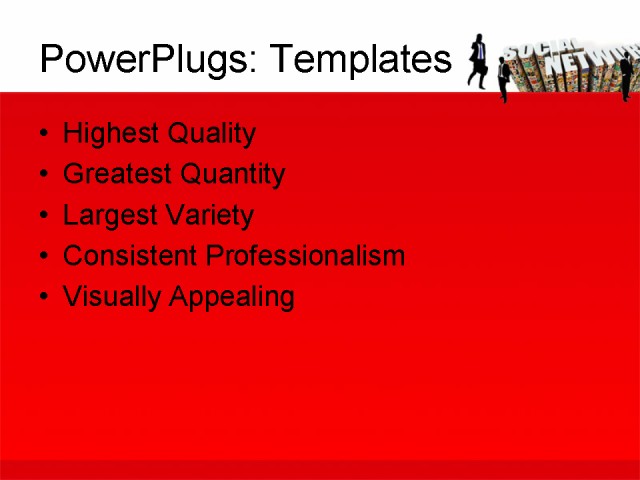 PPT Template - business, people, communication - Text Slide