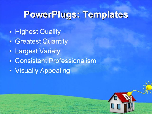 PPT Template - science, environment, education - Text Slide