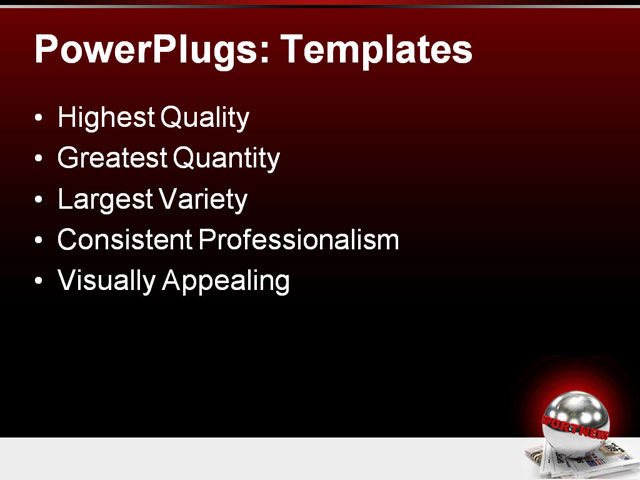 PPT Template - articles, background, business - Text Slide