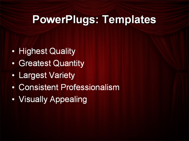 PPT Template - ?music, entertainment, leisure - Text Slide