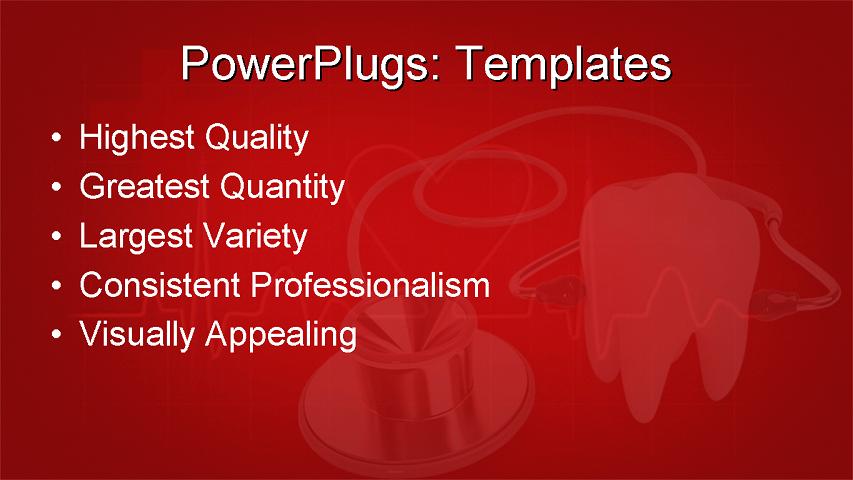 PPT Template - medical, health, science - Text Slide