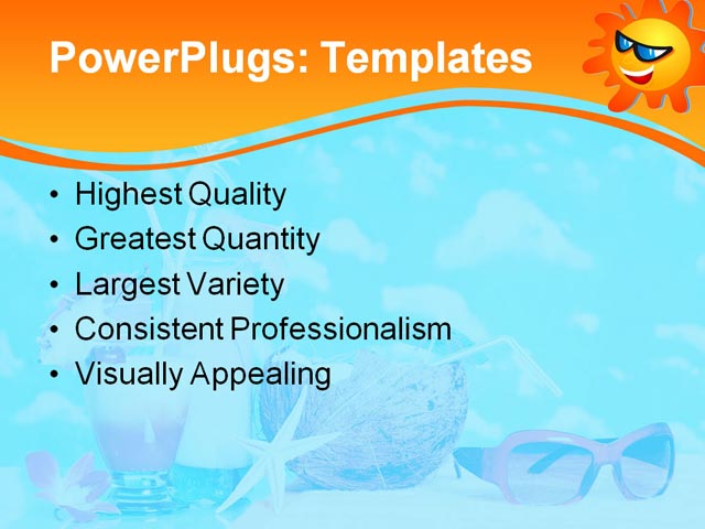 PPT Template - berry, beverage, cherry - Text Slide