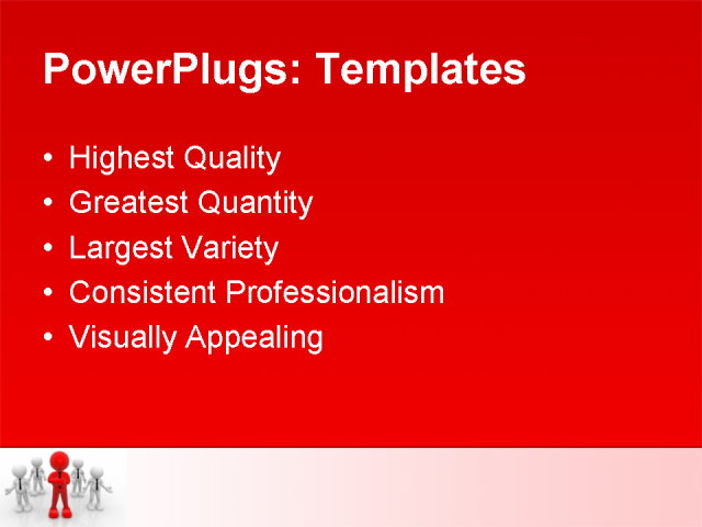 PPT Template - business, people, communication - Text Slide