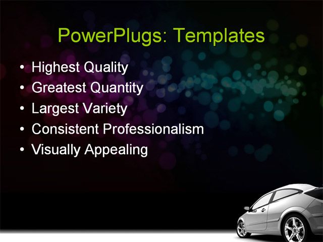 PPT Template - transportation, travel, lifestyle - Text Slide