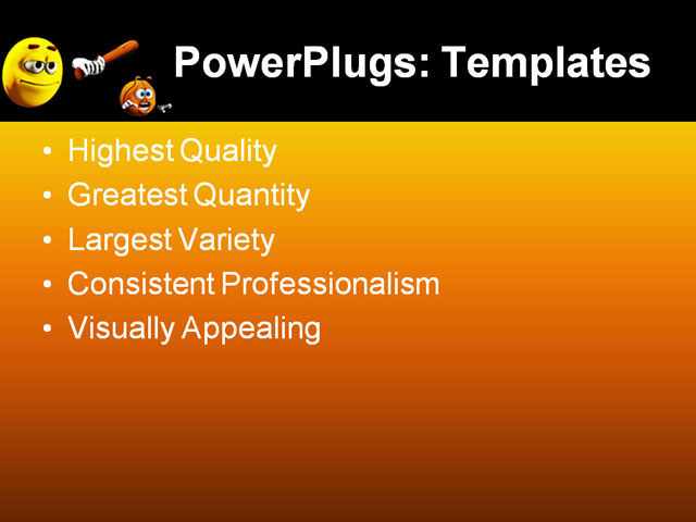 PPT Template - cartoon violence, active, activity - Text Slide