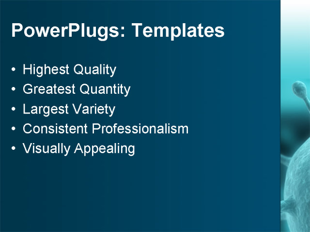 PPT Template - medical, health, science - Text Slide